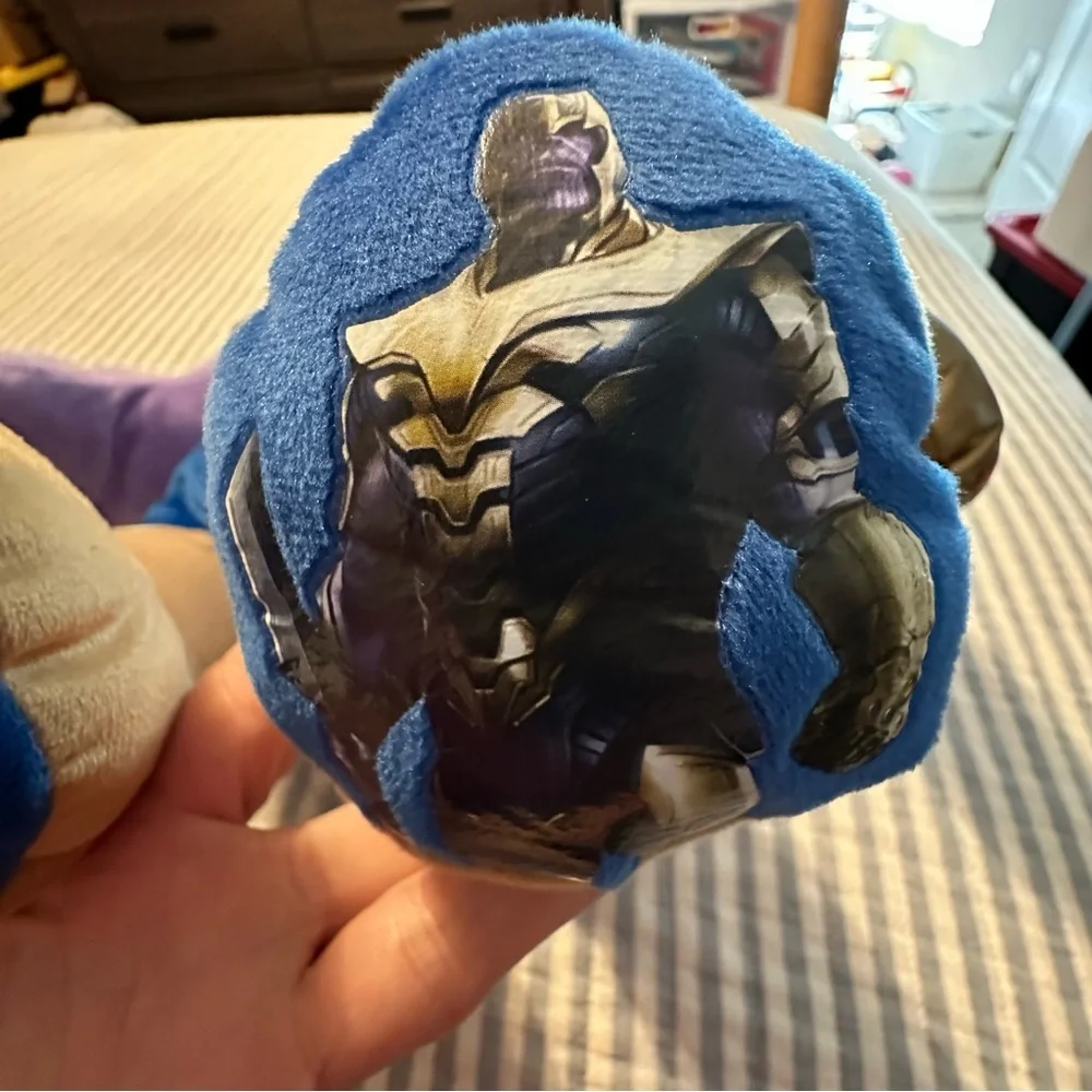Build-A-Bear Marvel Avengers Thanos Plush Bear with Infinity Gauntlet 16